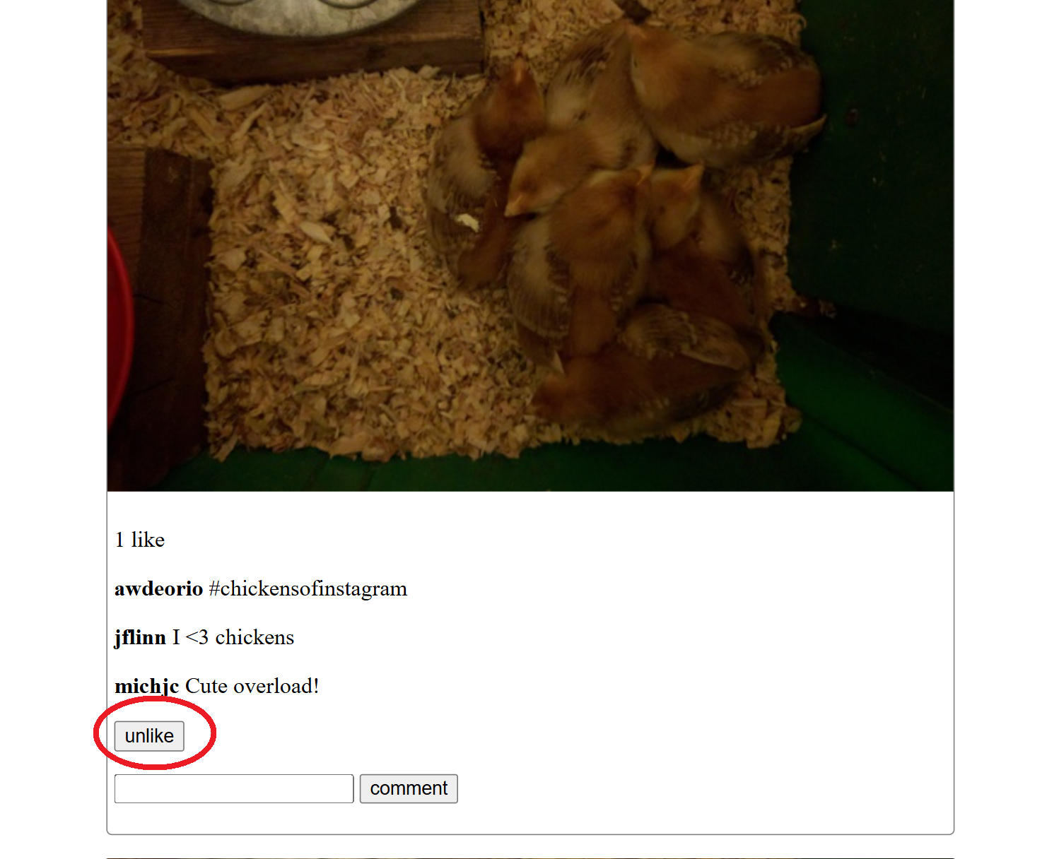 screenshot index unlike